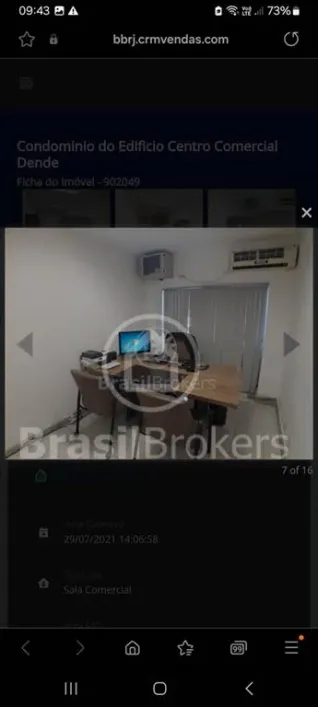 Foto do imóvel - Conjunto Comercial / Sala com 1 Quarto à venda, 36m²