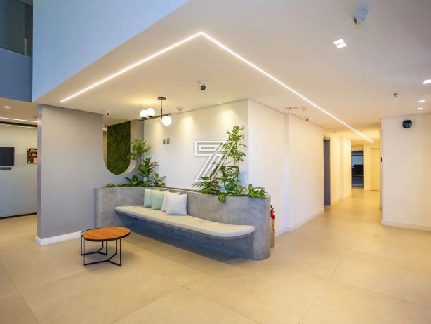 FLAT (com quarto separado) mobiliado e decorado, andar alto, face oeste, Batel, com 36m² privativos! - foto 26