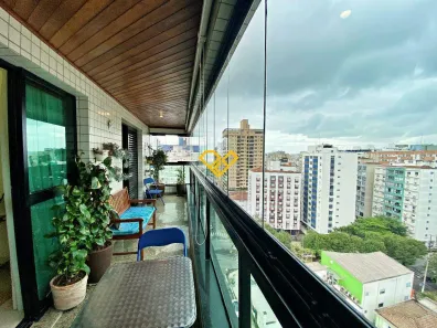 Apartamento com 3 Quartos à venda, 143m² no Ponta da Praia, Santos