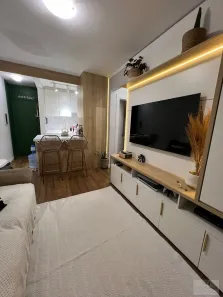 Apartamento com 1 Quarto à venda, 39m² no Barreiros, São José