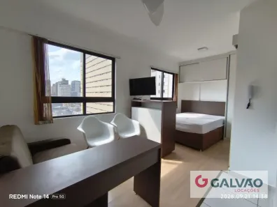 Studio com 1 Quarto para alugar, 21m² no Centro, Curitiba