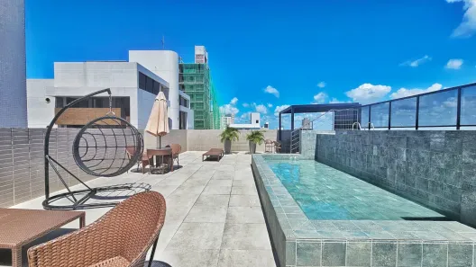 Flat com 1 Quarto para alugar, 27m² no Intermares, Cabedelo