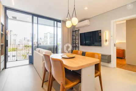 Apartamento com 1 Quarto à venda, 54m² no Batel, Curitiba