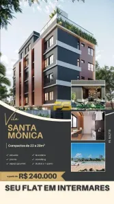 Studio com 1 Quarto à venda, 22m² no Intermares, Cabedelo