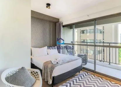 Studio com 1 Quarto à venda, 26m² no Indianópolis, São Paulo