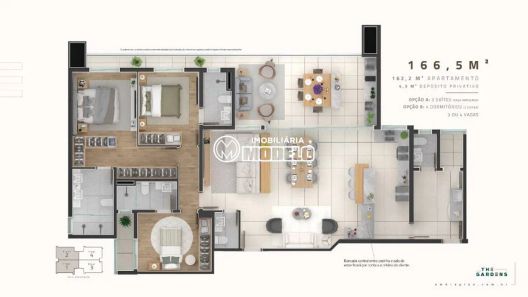 Apartamento com 3 Quartos à venda, 167m² no Jardim Elite, Piracicaba