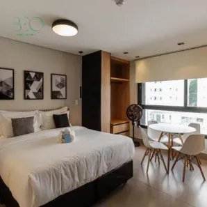 Studio com 1 Quarto à venda, 25m² no Indianópolis, São Paulo
