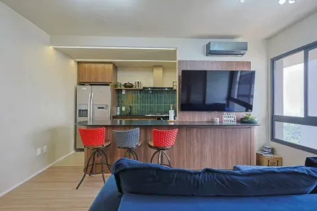 Apartamento com 1 Quarto à venda, 44m² no Vila da Serra, Nova Lima