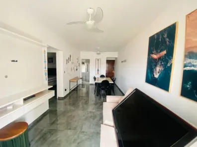 Apartamento com 2 Quartos à venda, 75m² no Loteamento João Batista Julião, Guarujá