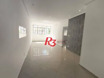 Apartamento com 3 Quartos para alugar, 140m² no Gonzaga, Santos