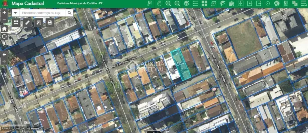 Terreno / Lote / Condomínio à venda, 407m² no Água Verde, Curitiba