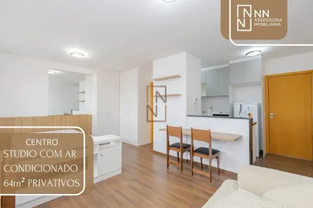 Studio com 1 Quarto para alugar, 35m² no Centro, Curitiba