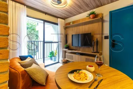 Flat com 2 Quartos para alugar, 40m² no Centro, São Paulo