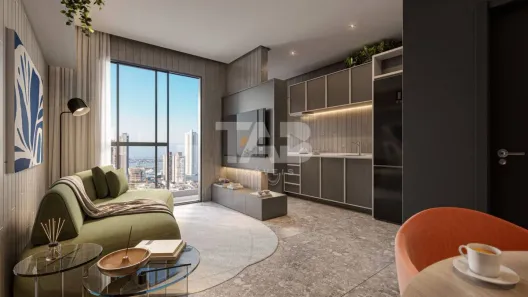 Flat com 1 Quarto à venda, 50m² no Centro, Itajaí