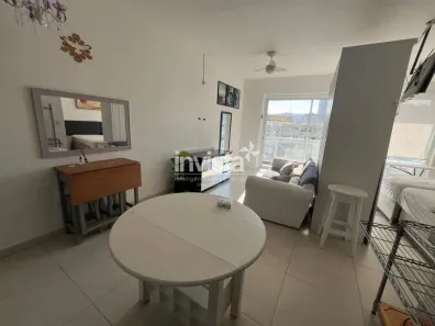 Studio com 1 Quarto para alugar, 52m² no Pompéia, Santos