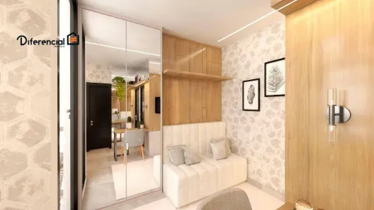 Studio com 1 Quarto à venda, 39m² no Batel, Curitiba