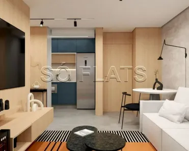Flat com 1 Quarto à venda, 43m² no Jardim Bela Vista, Santo André