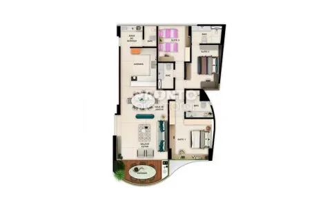 Apartamento com 3 Quartos à venda, 141m² no Casa Amarela, Recife
