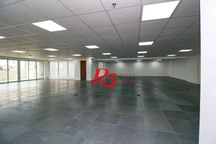 Conjunto Comercial / Sala para venda ou aluguel, 395m² no Centro, Santos