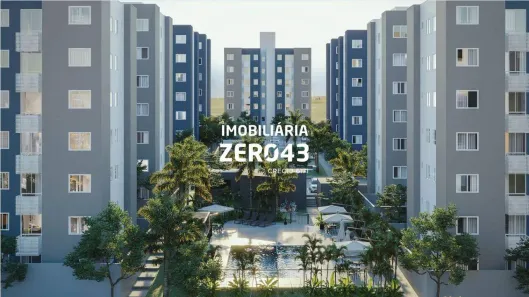 Apartamento com 2 Quartos à venda, 43m² no Jardim Maria Celina, Londrina