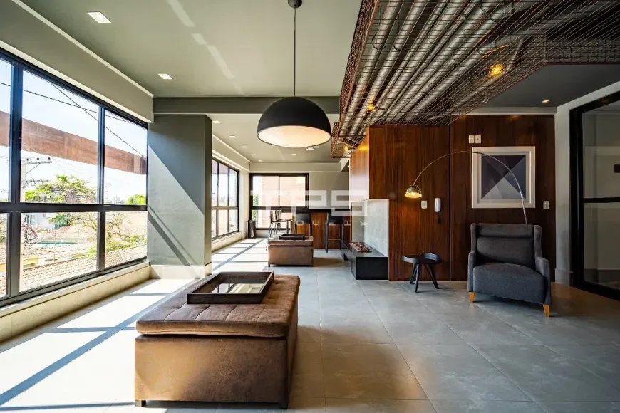 Foto do imóvel - Apartamento para alugar com 1 quarto, 1 suíte, mobiliado e 1 vaga na garagem em