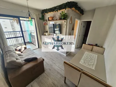 Apartamento com 1 Quarto para venda ou aluguel, 41m² no Continental, Osasco
