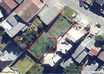 Terreno / Lote / Condomínio à venda, 424m² no Vista Alegre, Curitiba