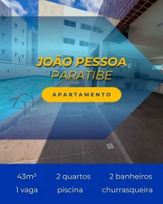 Apartamento com 2 Quartos à venda, 43m² no Paratibe, João Pessoa