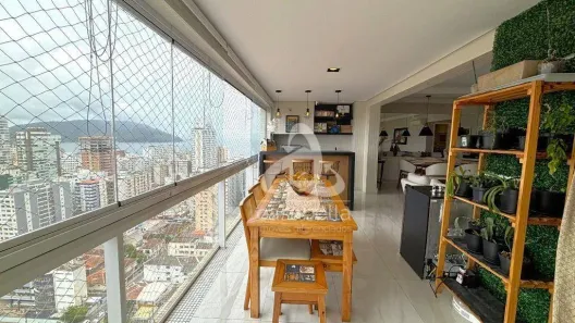 Apartamento com 3 Quartos à venda, 155m² no Embaré, Santos