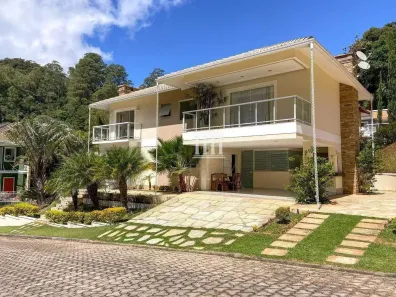 Casa de Condomínio com 4 Quartos à venda, 225m² no Quebra Frascos, Teresópolis