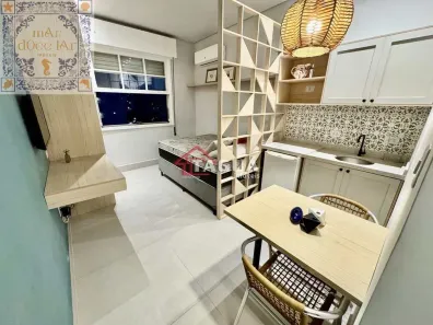Casa de Condomínio com 1 Quarto à venda, 30m² no Ponta da Praia, Santos