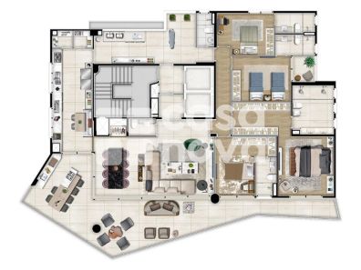 Apartamento com 4 Quartos à venda, 266m² no Santana, São Paulo