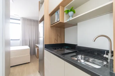 Studio com 1 Quarto para alugar, 16m² no Centro, Curitiba