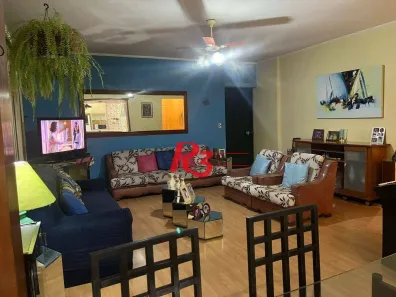 Apartamento com 3 Quartos à venda, 133m² no Gonzaga, Santos