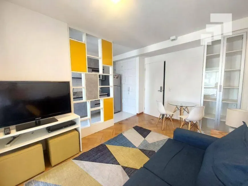 Foto do imóvel - Apartamento para alugar com 46 m², 1 quarto, 1 banheiro, 1 vaga