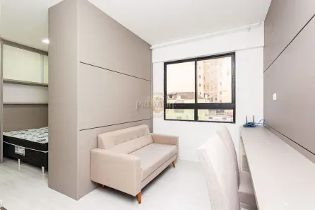 Studio com 1 Quarto para alugar, 22m² no Centro, Curitiba