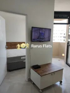 Flat com 1 Quarto para alugar, 37m² no Indianópolis, São Paulo