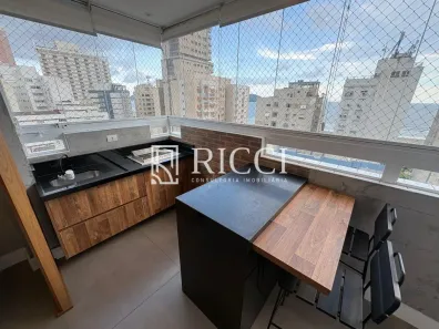 Apartamento com 3 Quartos à venda, 104m² no Gonzaga, Santos