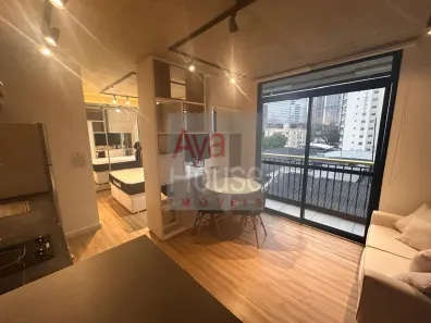 Studio com 1 Quarto para alugar, 33m² no Santo Amaro, São Paulo