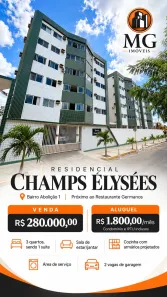 Apartamento com 3 Quartos à venda, 103m² no Paredões, Mossoró