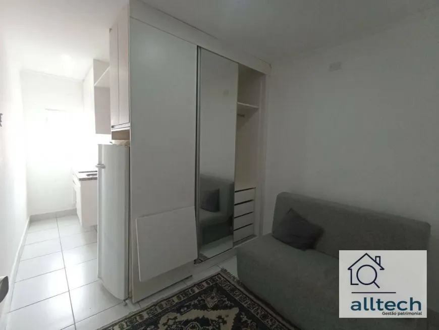 Foto do imóvel - Studio para alugar com 20 m², 1 quarto, 1 banheiro