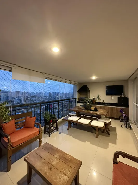 Foto do imóvel - Apartamento à venda com 3 quartos, 1 suíte, 128 m², 4 banheiros e 2 vagas na garagem em