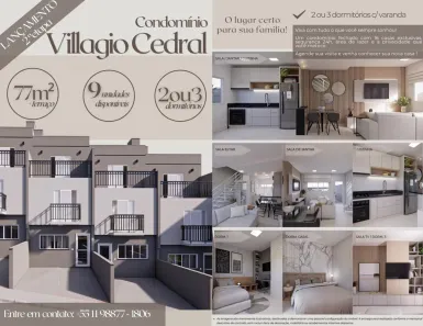 Casa de Condomínio com 3 Quartos à venda, 76m² no Ipês (Polvilho), Cajamar