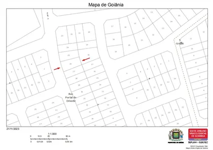 Terreno / Lote / Condomínio à venda, 350m² no Residencial Portal do Oriente, Goiânia