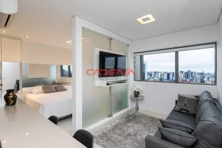 Studio com 1 Quarto para alugar, 35m² no Centro, Curitiba