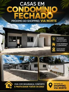 Casa com 2 Quartos à venda, 70m² no Monte das Oliveiras, Manaus