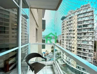 Apartamento com 1 Quarto à venda, 50m² no Pitangueiras, Guarujá