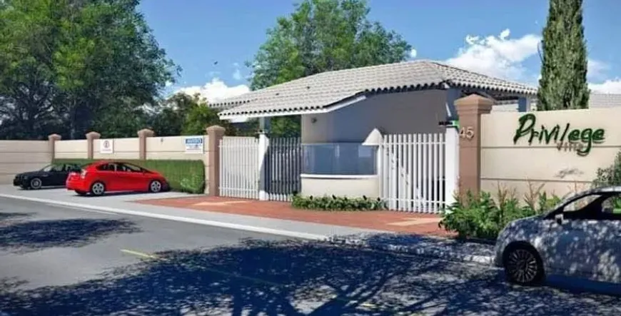 Foto do imóvel - Casa de condomínio à venda com 1 quarto, 1 suíte, 61 m², 1 banheiro e 2 vagas na garagem em