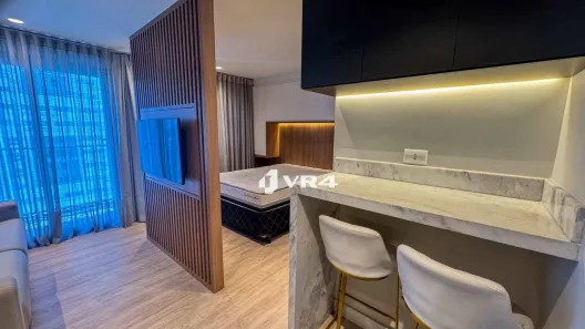 Studio com 1 Quarto para alugar, 29m² no Centro, Curitiba