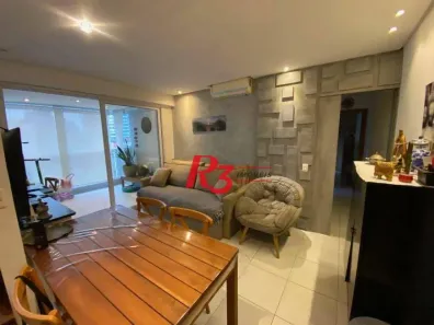 Apartamento com 2 Quartos à venda, 78m² no Gonzaga, Santos